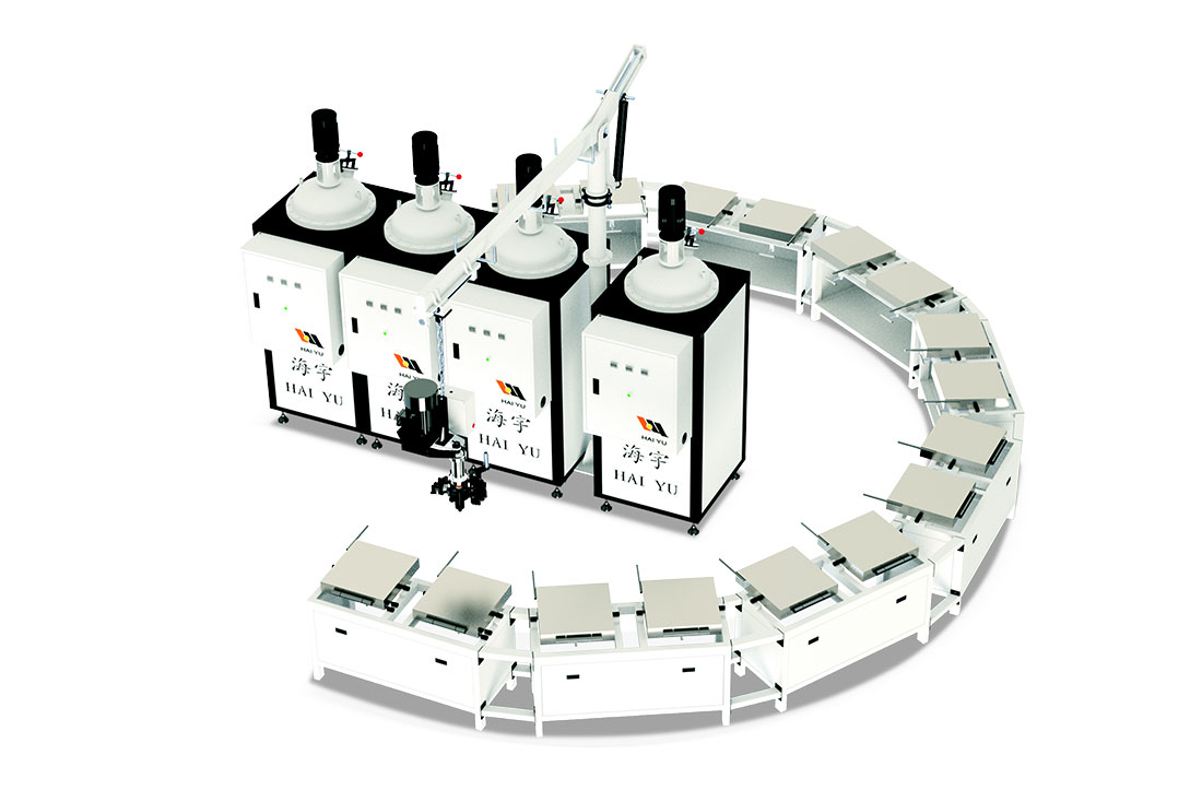  HY-SP3I1-120M/250M手動方向盤聚氨酯澆注機